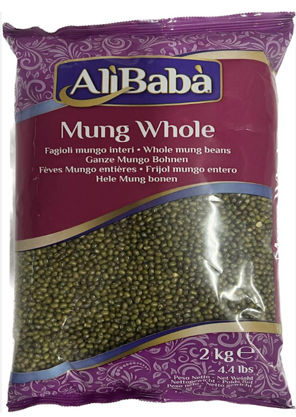 ALIBABA Moong Whole Beans 2kg