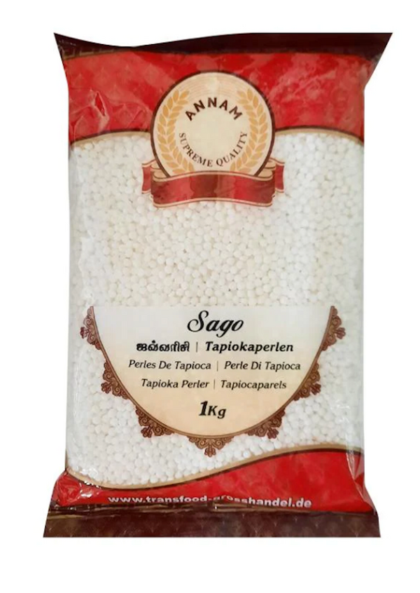 ANNAM Sago (Tapioca / Sabudana) 1kg