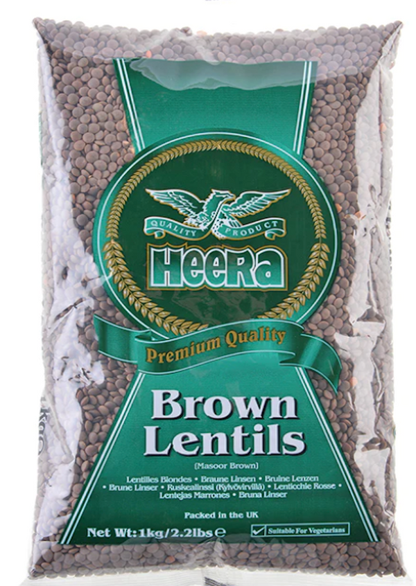 HEERA Brown Lentils 1kg
