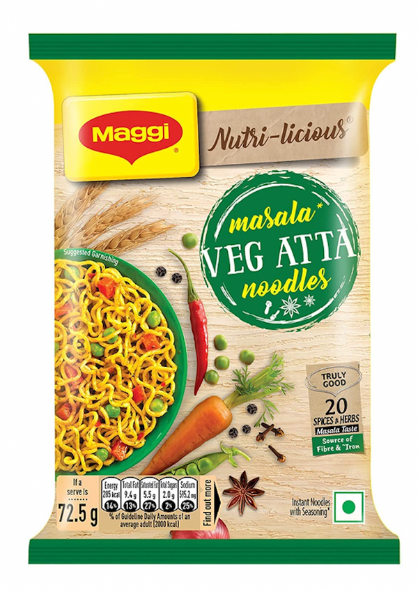 MAGGI Masala Veg Atta Noodles 72.5g