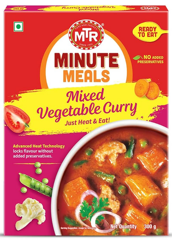 MTR RTE Mix Vegetable Curry 300g