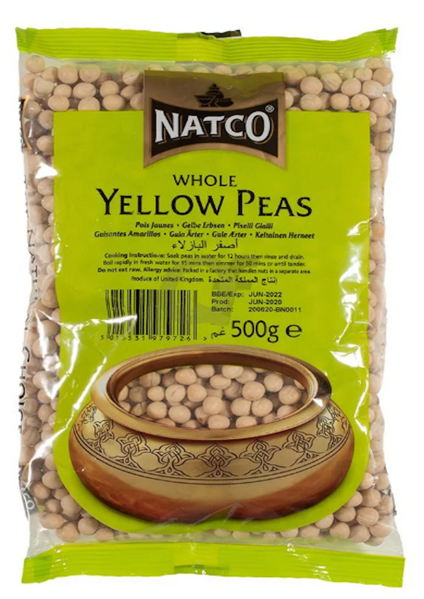 NATCO Whole Yellow Peas 500g