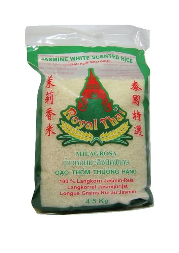 ROYAL THAI Jasmine Scented White Rice 4.5kg