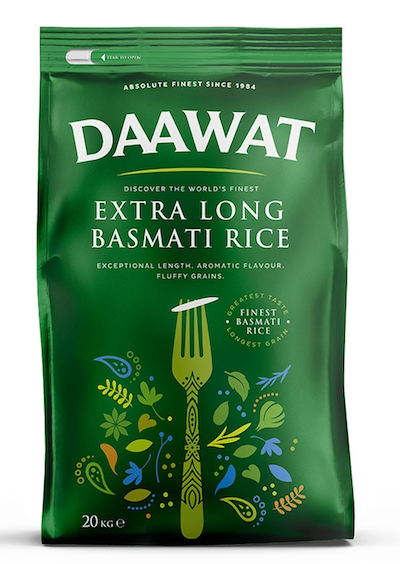 DAAWAT Extra Long Basmati Rice 20kg