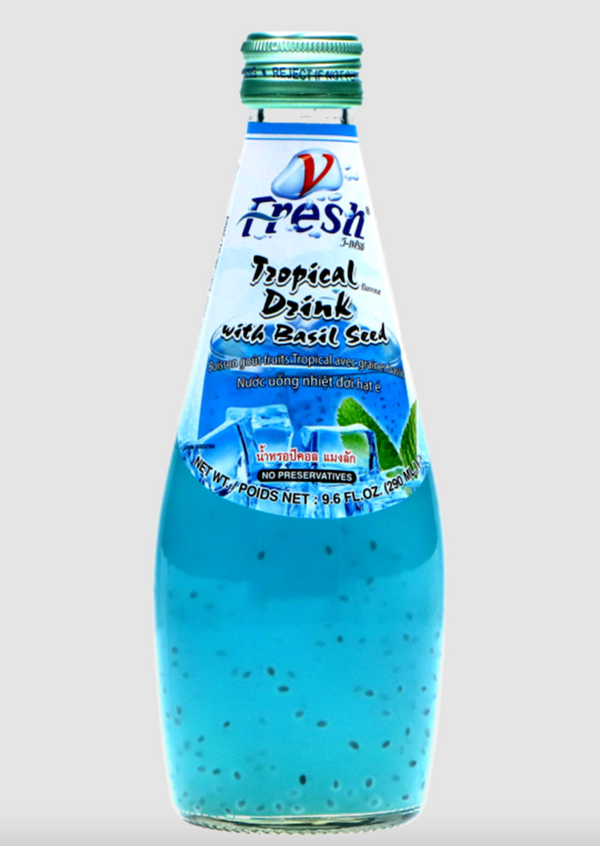 V-FRESH Tropical Drink With Basil Seed 290ml