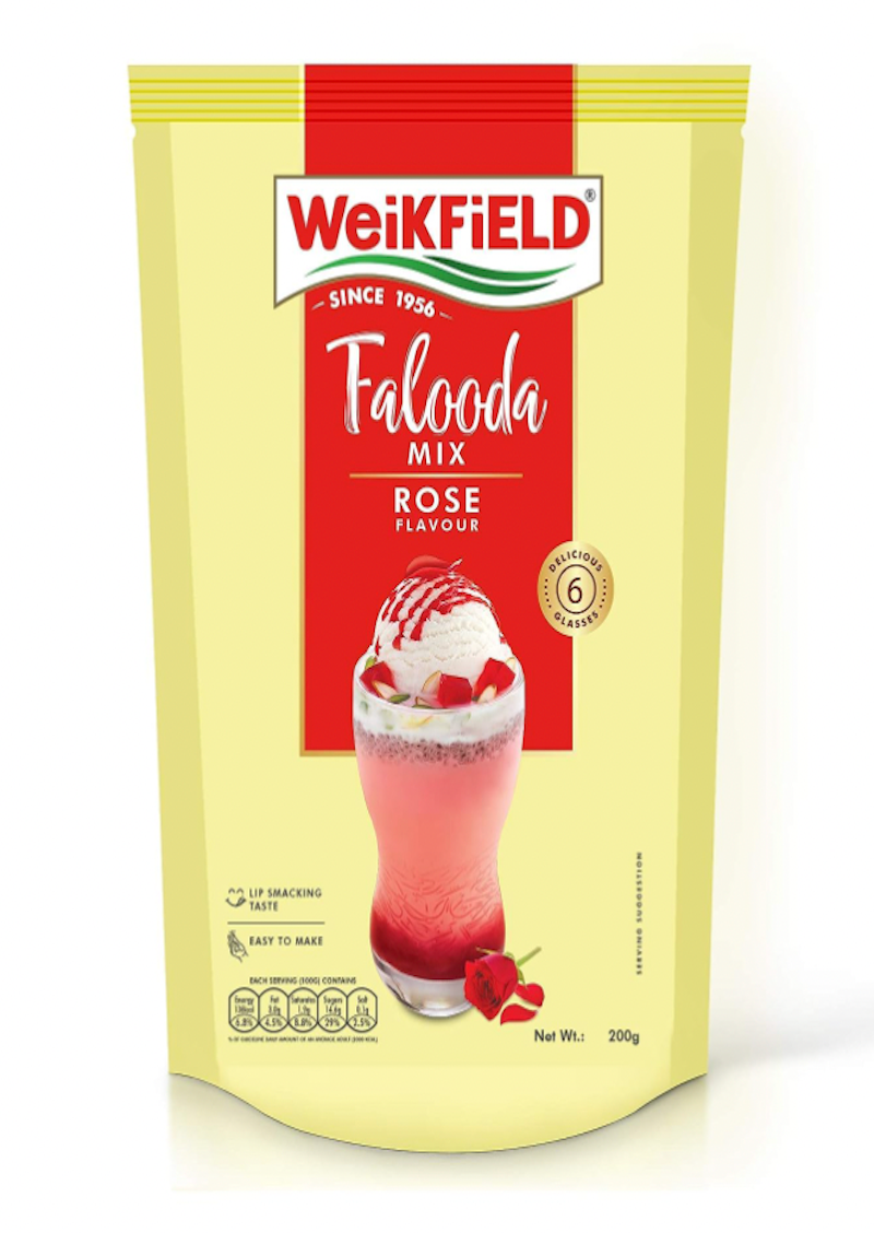 WEIKFIELD Falooda Rose Mix Powder 200g IndianMarket