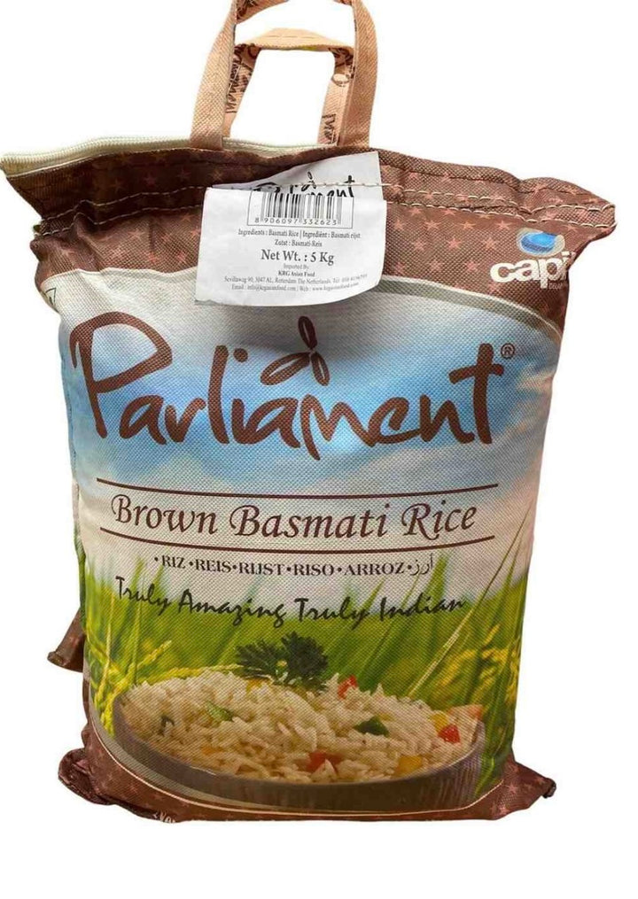 Parliament Ruby Rice PARLIAMENT Brown Basmati Rice 5kg – IndianMarket