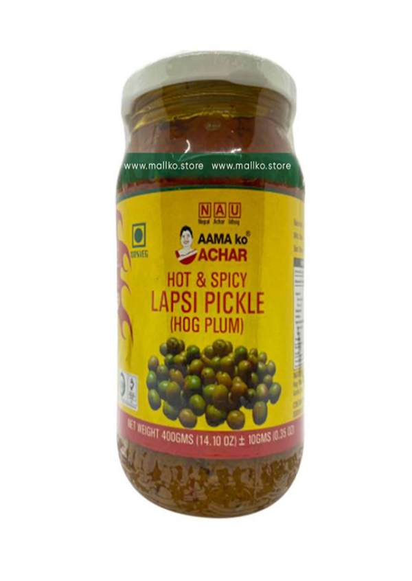 AAAMA KO Hot & Spicy Lapsi Pickle 400g