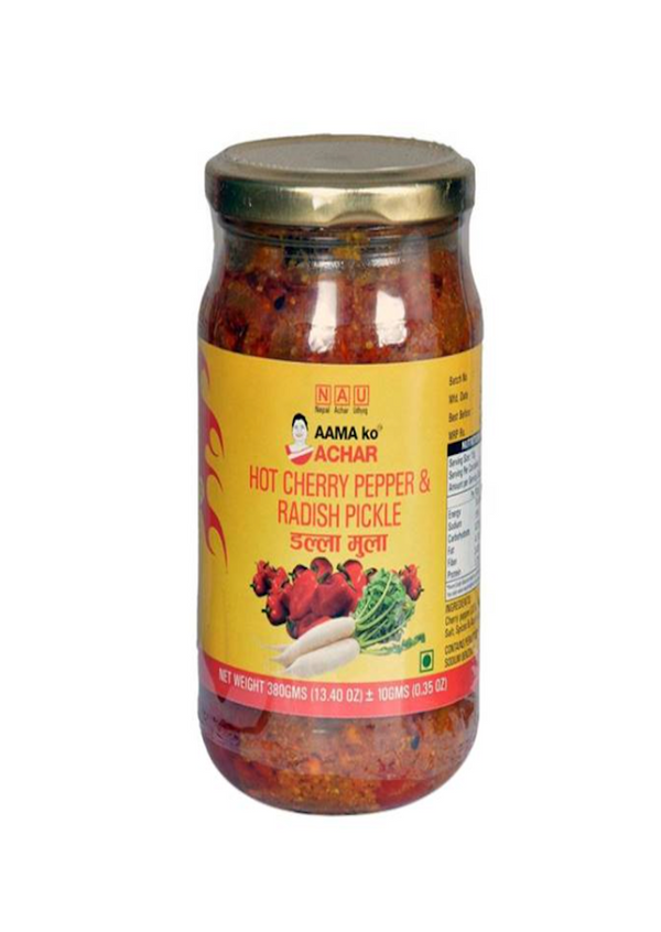 AAMA KO Hot Cherry Pepper & Radish Pickle 380g