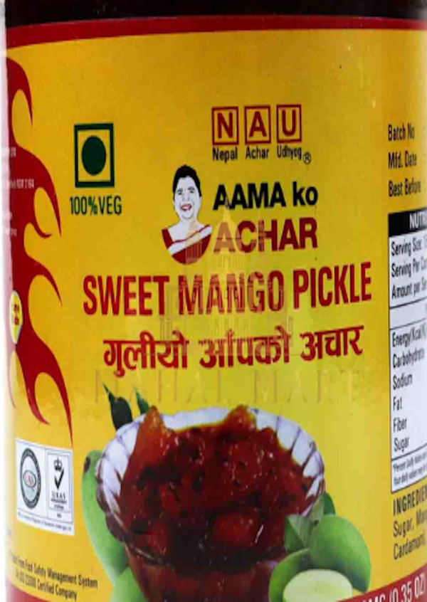 AAMA KO Sweet Mango Pickle 450g