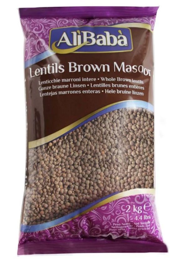 ALIBABA Brown Lentils 2kg