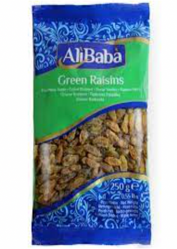 ALIBABA Green Raisins 750g