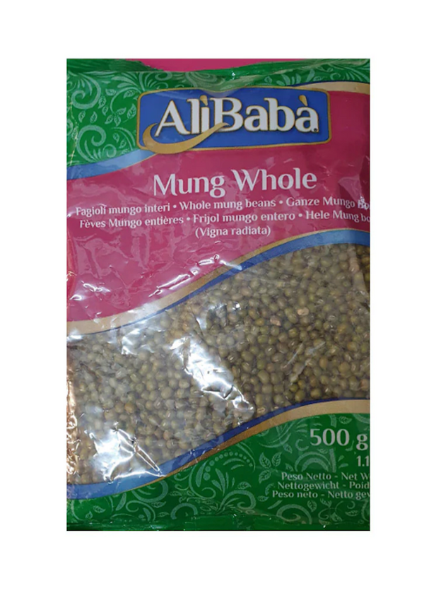 ALIBABA Moong Whole 500g