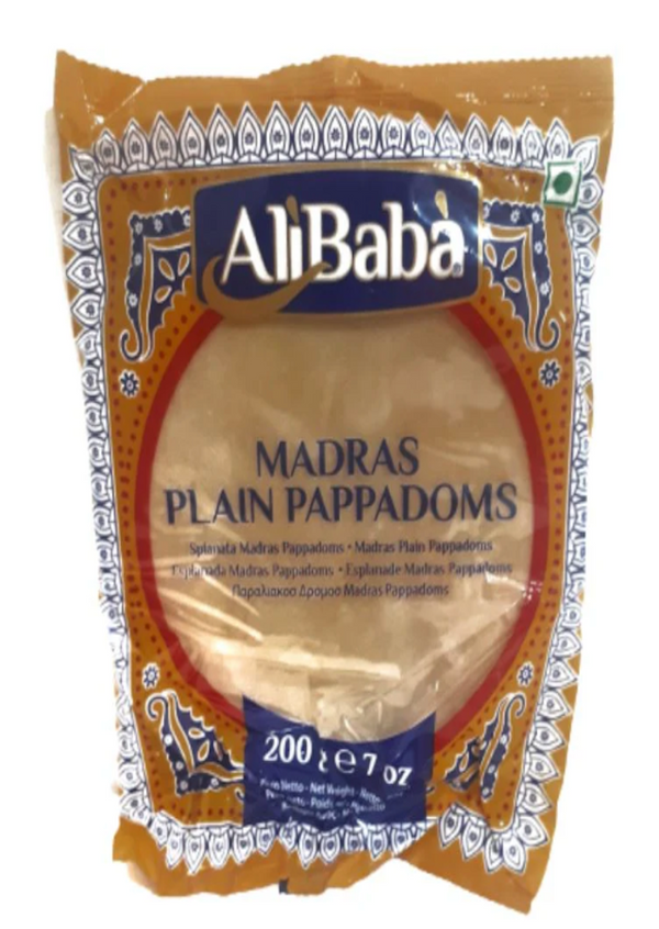 ALIBABA Plain Madras Papads 200g