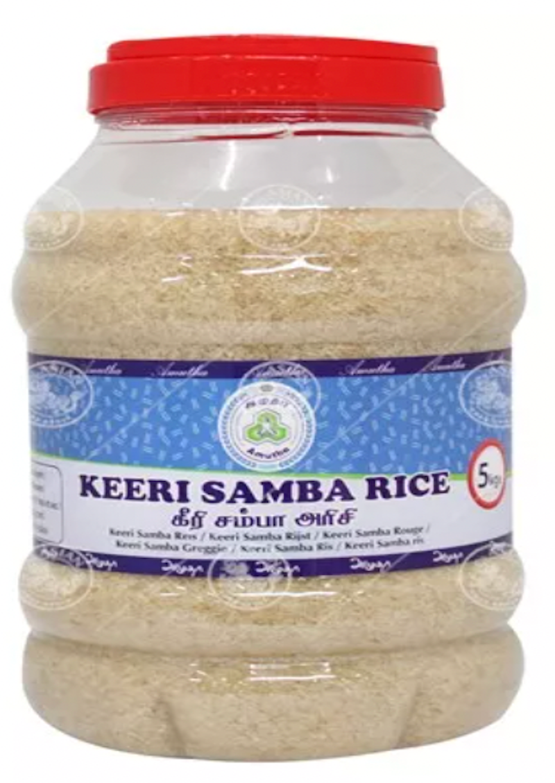 Keeri Rice AMUTHA Keeri Samba Rice 5kg – IndianMarket