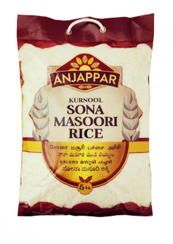 ANJAPPAR Sona Masoori Rice 5kg