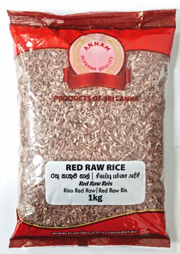 ANNAM Red Polished Rice 1kg