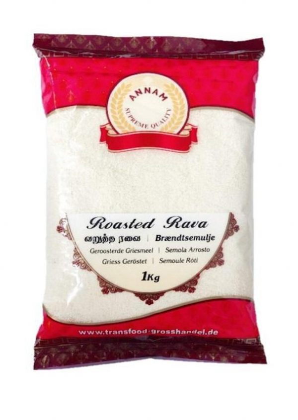 ANNAM Roasted Rava (Suji/Semolina) 1kg