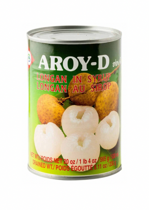 AROY-D Longans in Syrup (Can) 565g