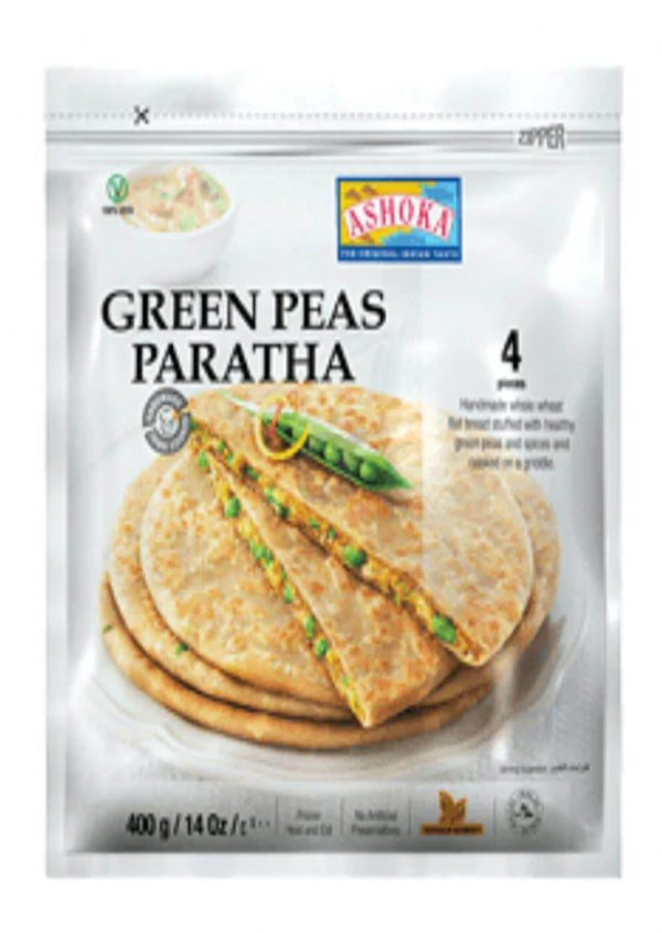 ASHOKA Frozen Greenpeas Paratha 4pcs