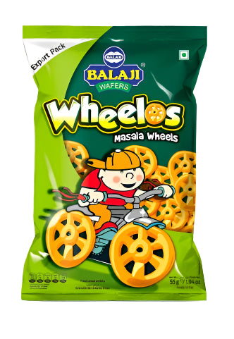 BALAJI Wheelos Masala Wheels 55g