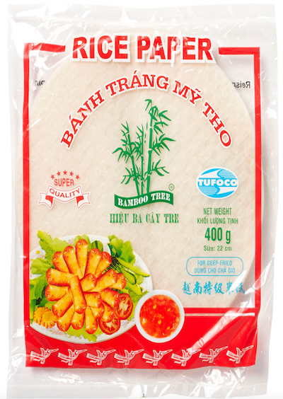 BAMBOO TREE Rice Paper (for deep fry) 400g