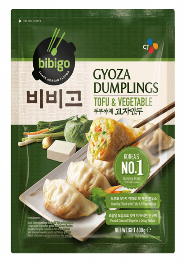 BIBIGO Frozen Gyoza Tofu & Vegetable 600g