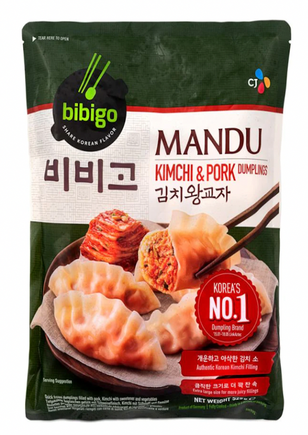 BIBIGO Frozen Kimchi & Pork Dumplings 525g