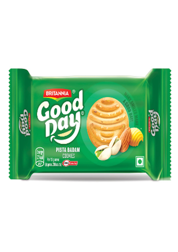 BRITANNIA Good Day Pista Almond Cookies 200g