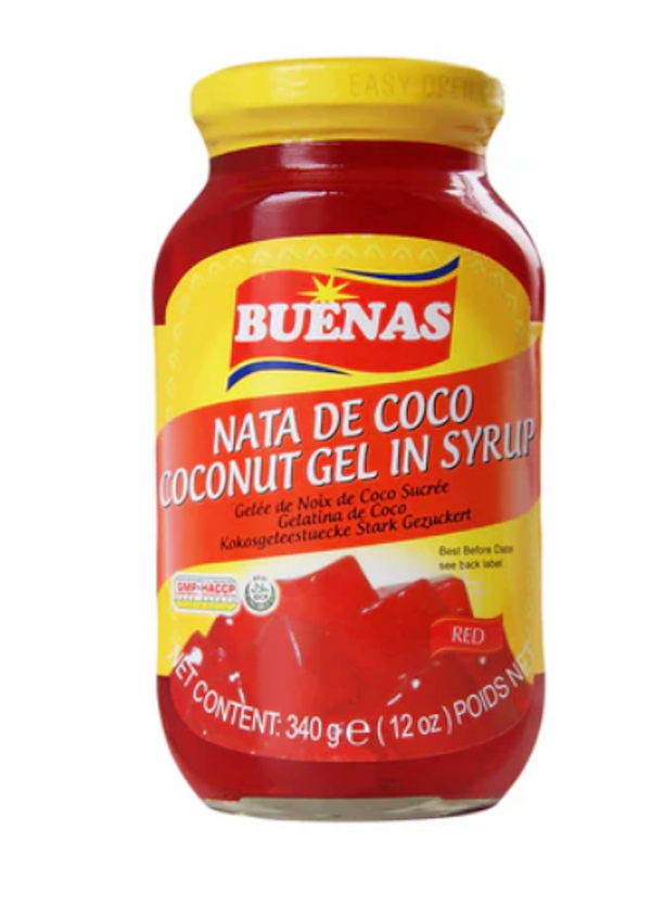 BUENAS Coconut Gel in Syrup 340g