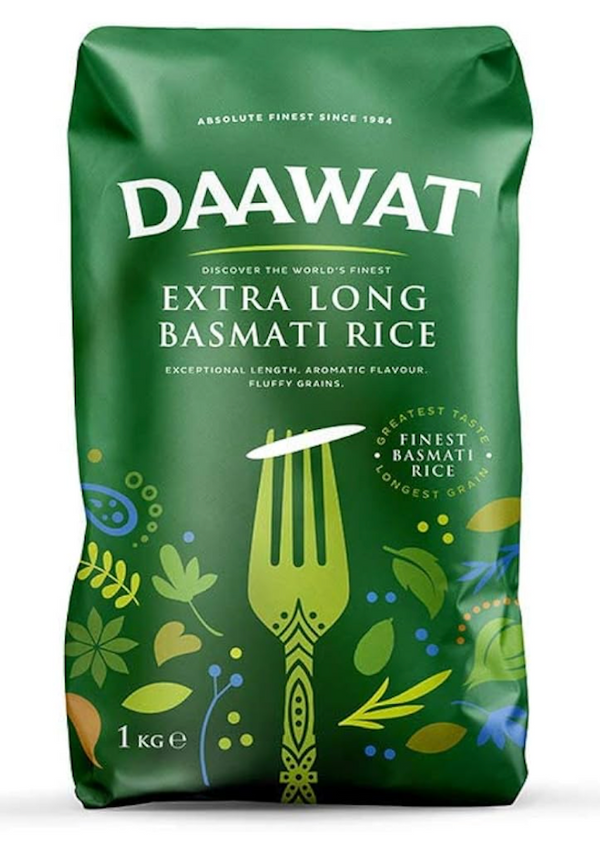 DAAWAT Extra Long Basmati Rice 1kg