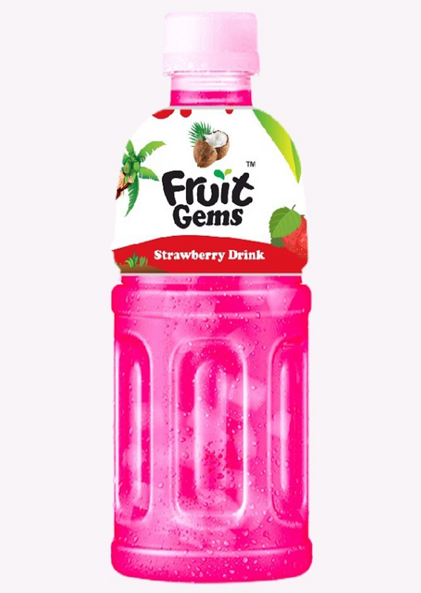 FRUIT GEMS Strawberry Drinks 320ml