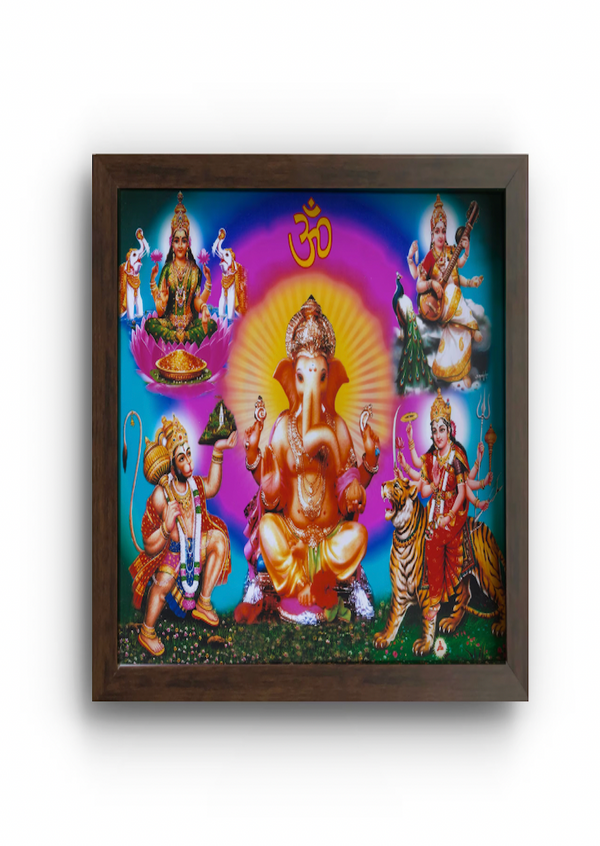 Frame Hanuman, Laxmi, Ganesh