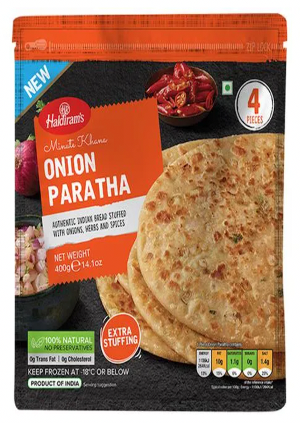 HALDIRAMS Frozen Onion Paratha 400g