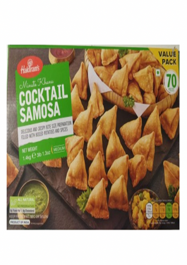 HALDIRAMS Frozen Samosa Cocktail 1.4kg (70pcs)