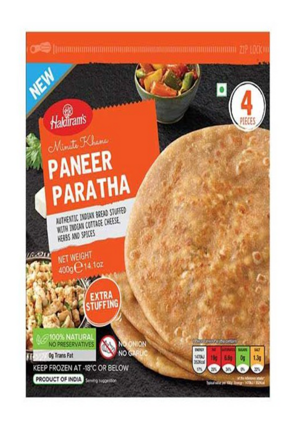 HALDIRAMS Frozen Tofu Paratha 400g