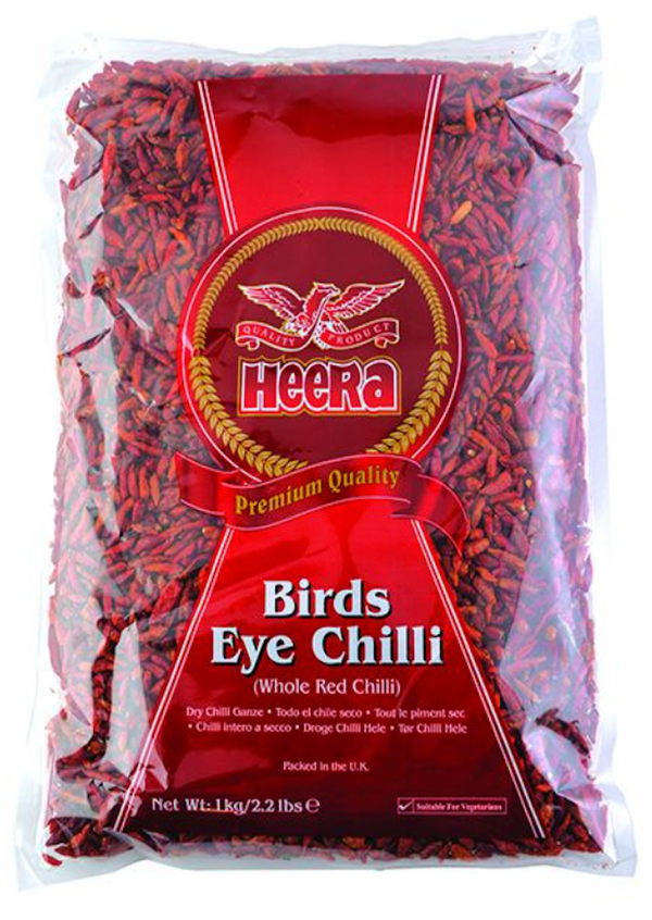 HEERA Birds Eye Chilli Whole 1kg