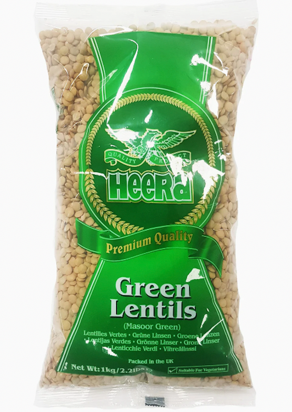 HEERA Green Lentils 1kg