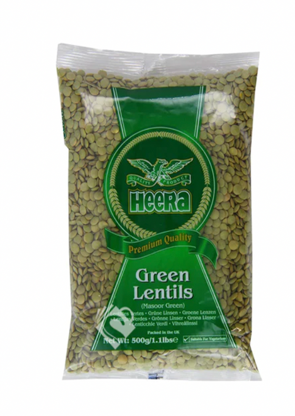 HEERA Green Lentils 500g