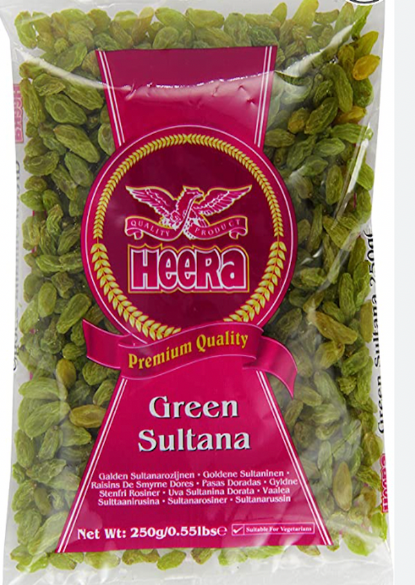 HEERA Green Raisins 250g