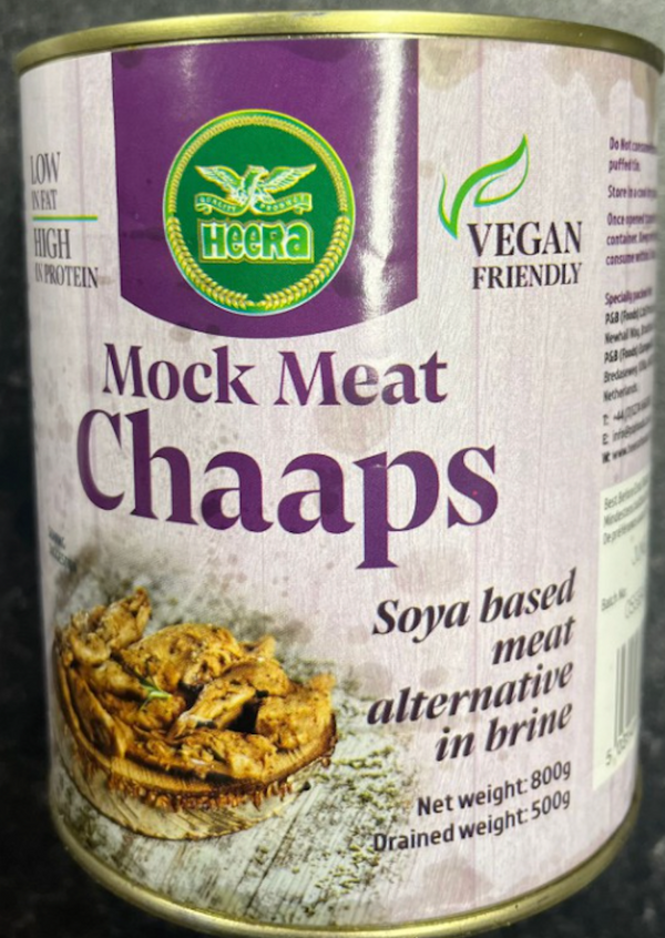 HEERA Mock Meat Chaaps 800g