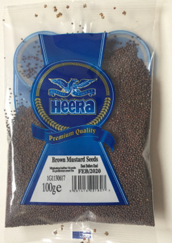HEERA Mustard Seeds Brown 100g