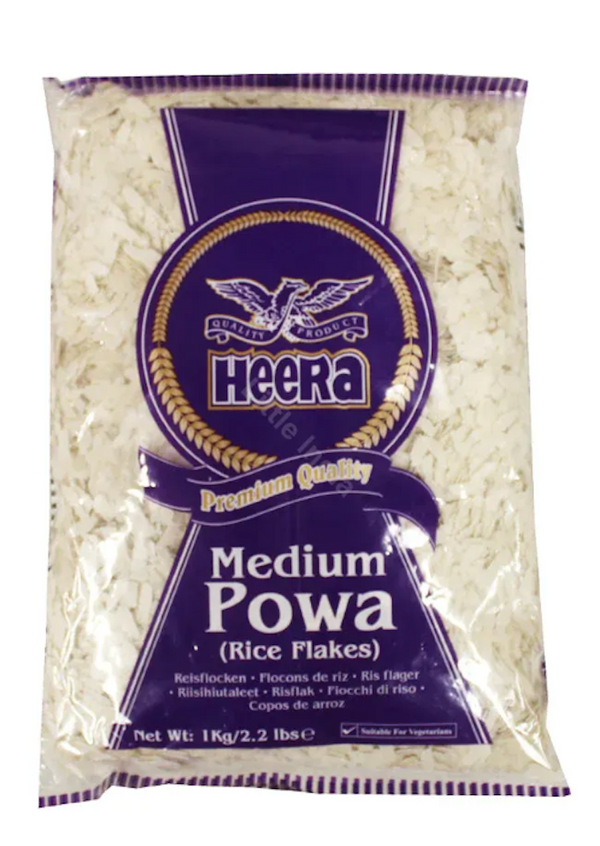 HEERA Powa Rice Flakes Medium 1kg