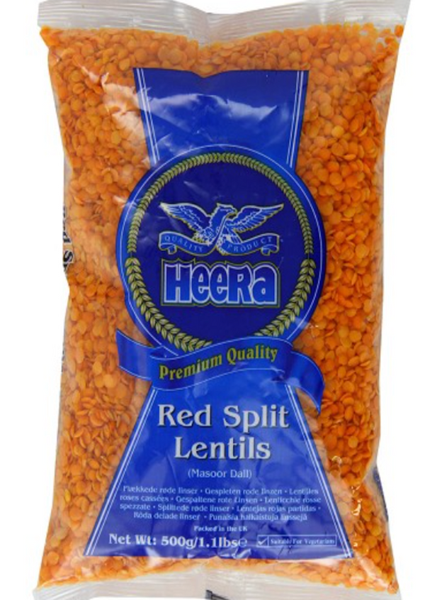 HEERA Red Split Lentils 500g