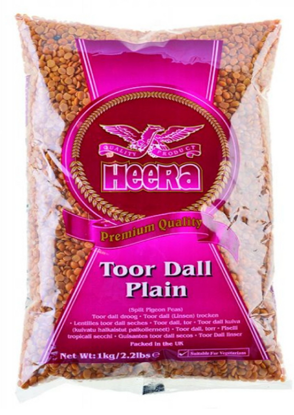 HEERA Toor Dall Plain 1kg