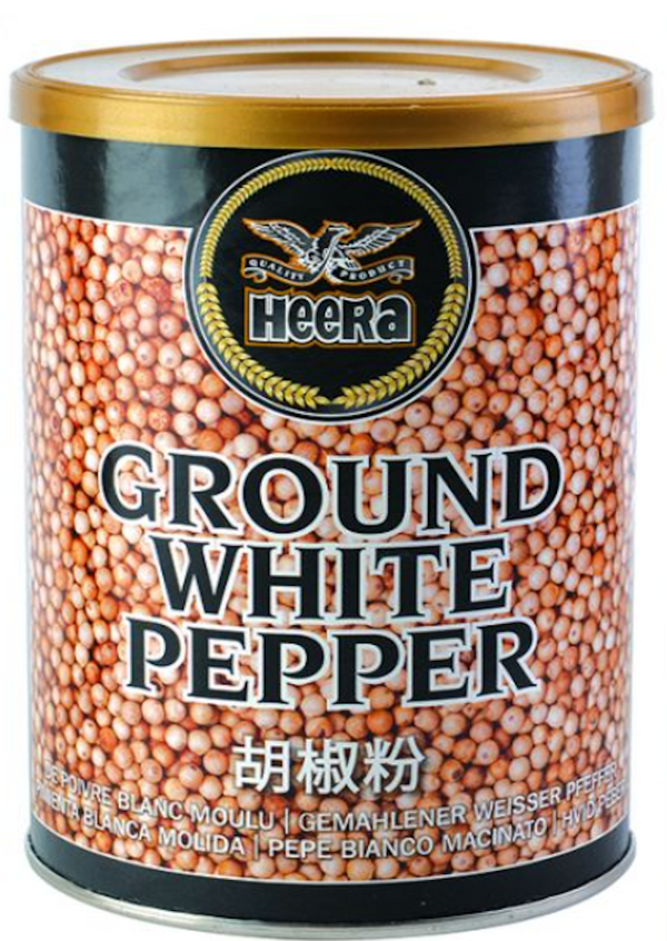 HEERA White Pepper Powder(Tub) 400g