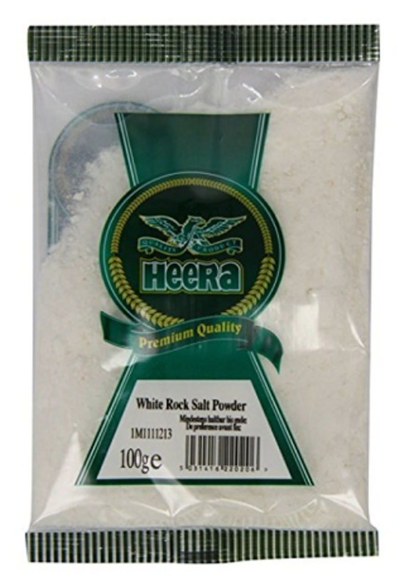 HEERA White Rock Salt Powder 100g – IndianMarket