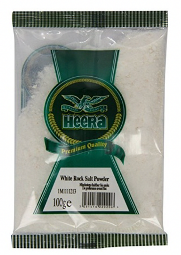 HEERA White Rock Salt Powder 100g