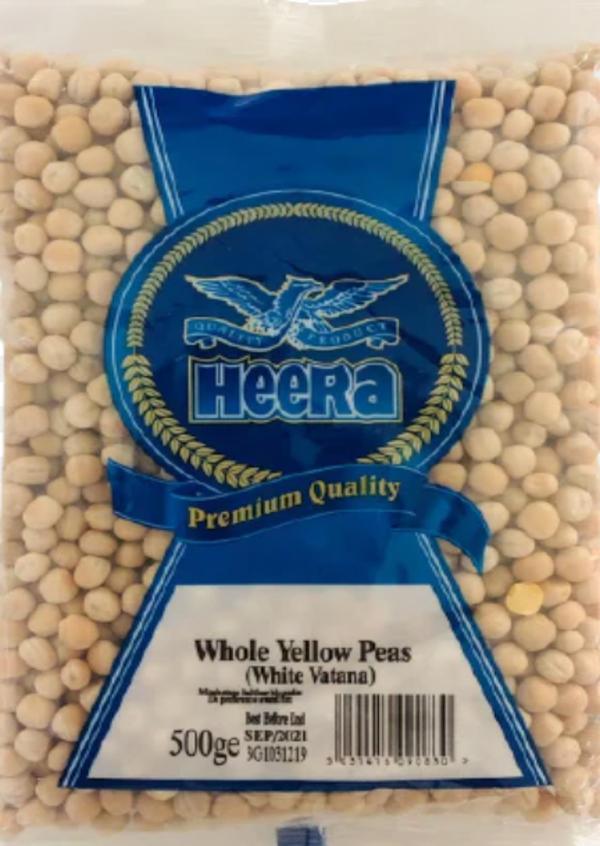 HEERA Yellow Peas Whole 500g