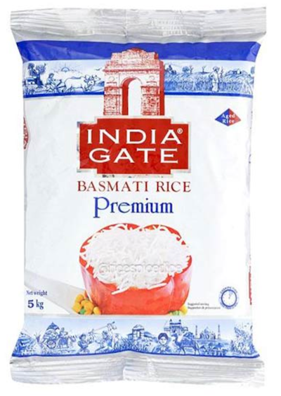 INDIA GATE Premium Basmati Rice 5kg